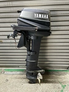 YAMAHA ヤマハ 小型船舶用船外機船外機 8CM 6G1-L 8馬力 89年製 トランサム 約58cm ２ストローク 三信工業株式会社 現状品