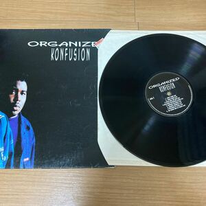 (80) Organized／Konfusion HIPHOP LP UK BOOTLEG レア★洋楽レコード 