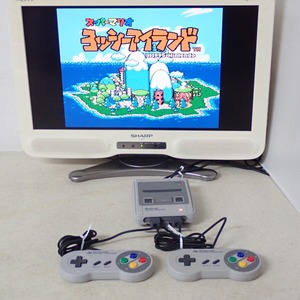 動作品 SFC スーファミ ニンテンドークラシックミニ スーパーファミコン 本体 CLV-301+ACアダプター set Nintendo【DK；BO00AJ0501