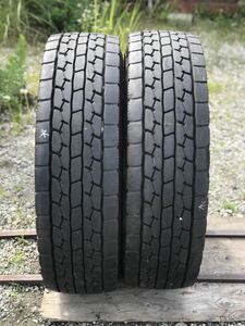 3322 ダンロップ　295/80R22.5 2本セット