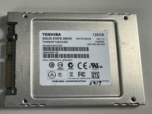 TOSHIBA SSD 128GB【動作確認済み】2917