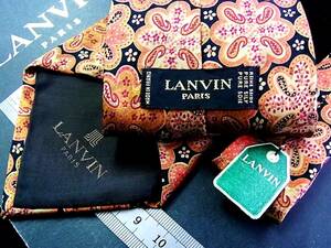 ★☆*:.*:【新品】5628 ランバン「ペイズリー」【LANVIN】ネクタイ♪