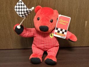 2000 Mattel inc Scuderia Ferrari ROSSO RACER スクーデリア フェラーリ ロッソ レーサー マテル社 ぬいぐるみ クマ くま