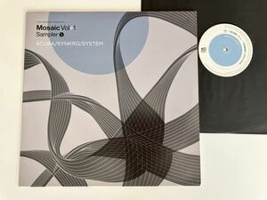 Mosaic Vol#1 Sampler① SCUBA/SYNKRO/SYSTEM 12inch 出口/EXIT RECORDS UK EXIT025 2010年DRUM