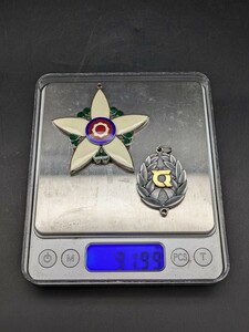 【萬】純銀　刻印　メダル　徳島県文化賞　つぶし　まとめて　総重量約91.9g