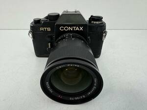 0607-138 0388【1円スタート】 一眼レフカメラ　コンタックス　CONTAX　RTS　Carl Zeiss　Vario-Sonnar　3.4/35-70　