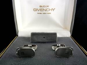 ■№0132■特売③■ジバンシイ「ロゴ柄」【GIVENCHY】■カフス♪■