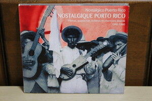 ◆V.A. - Nostalgique Porto Rico : Plenas, guarachas, boleros et chansons jibaras 1940-1960 / CD / プエルトリコ音源 BUDA◆