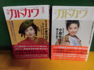 月刊・カドカワ　 特集：小泉今日子　1990年 10月：ロッキングフルーツ /1993年 2月：飾らない誇り