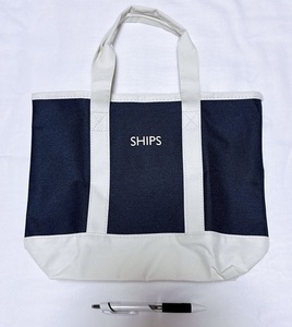 ◆SHIPS/ミニトート/未使用美品