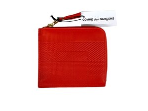 COMME des GARCONS (コムデギャルソン) INTERSECTION WALLET RD ミニ財布 コインケース 小銭入れ SA3100LS-RDRDOS 赤 ウィメンズ/025