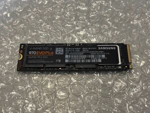 SAMSUNG 970 EVO Plus 1TB NVME SSD PCIe m.2 V-NAND 動作未確認 ジャンク