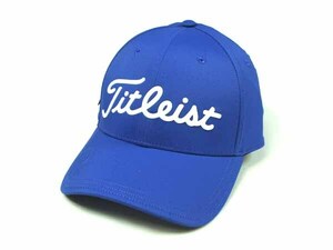 Titleist タイトリスト ゴルフ マーカー付き キャップ ロイヤル ブルー フリーサイズ 男女兼用 帽子 【新品未使用品】 ◆アウトレット◆