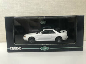 【１円スタート】1/43 エブロ Oldies 日産 スカイライン GT-R R32 白 NISSAN SKYLINE GTR R32 White 760 EBBRO ZK