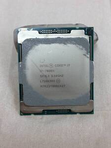 B3238)Intel Core i7-7800X 3.50GHz LGA2066 SR3L4 中古動作品