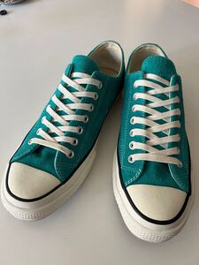 CONVERSE コンバース addict アディクト　CHUCK TAYLOR チャックテイラー　ターコイズ　スエード　28センチ　レア　ALL STAR オールスター 