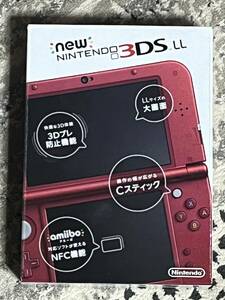 新品 New ニンテンドー3DS LL メタリックレッド