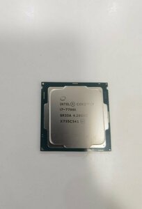 Intel CPU Core i7 7700K LGA【中古】CPU