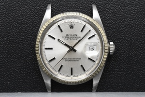 ROLEX DATE JUST Ref:1601 Cal.1570 フェイスのみ ロレックス デイトジャスト シルバーダイアル フルーテッドベゼル 1971年製 ■30651