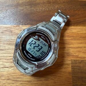 【1円スタート】訳あり CASIO G-SHOCK MTG-900 電波ソーラー 可動品 シルバー モデル