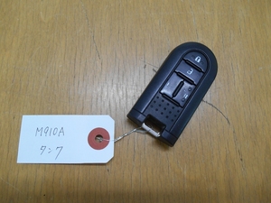 送料220円 M900A/M910A タンク スマートキー キーレス 両側パワースライド 007AC0154 928G30　SP-0119-0137