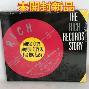 未開封新品　【輸入盤】オムニバス　RICH RECORDS STORY: MUSIC CITY MOTOR CITY & THE BIG EASY 全22曲　紙ジャケ・デジパック仕様　2007