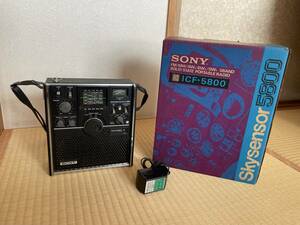 【ジャンク品】SONY スカイセンサー5800(ICF-5800) ※元箱付き！