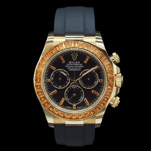 【シークレットモデル】Rolex/ロレックス Daytona デイトナ 116588SACO-0005 K18YG オレンジサファイアべゼル #HK11094