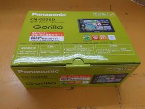 電3380-335♪【60】パナソニック Gorilla SSDポータブルカーナビゲーション CN-G520D 2019年製 動作未確認未検品