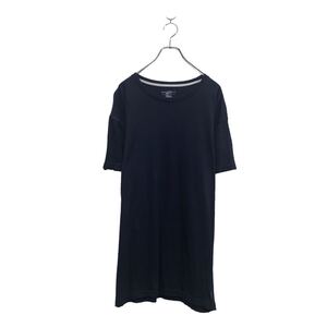 RALPH LAUREN 無地 プリント Tシャツ L ネイビー シンプル クルーネック 古着卸 アメリカ仕入 a605-6121