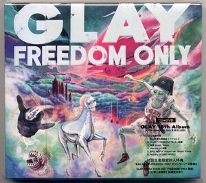 ☆GLAY 「FREEDOM ONLY」 初回生産限定盤 CD+DVD 新品 未開封