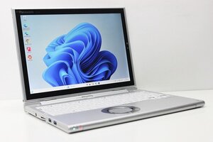 1円スタート ノートパソコン ハイスペック 2in1PC WPS office搭載 Panasonic レッツノート CF-XZ6 第7世代 Core i7 メモリ16GB SSD512GB