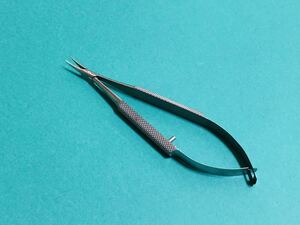 12245)眼科用時針器約11cm Braquer needle holder マイクロ先端新品です。