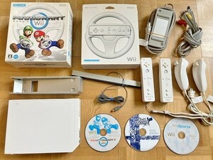 ■即決 Wii 本体一式 マリオカート スマブラ セット Nintendo■