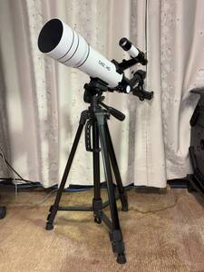 CHIZEHO 70400天体望遠鏡　直径70mmマルチコート光学対物レンズ　ほぼ新品