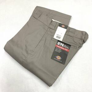 Dickies ディッキーズ 874 ワークパンツ チノ 32×32 SV シルバー（グレー）