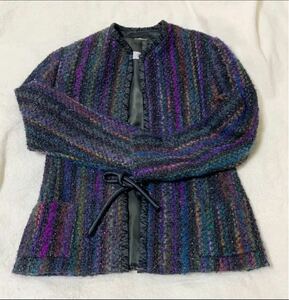 美品　MISSONI ミッソーニ　ツイード　カーディガン　サイズ38