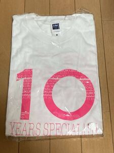 コブクロ　ファンフェスタ　2008　Tシャツ　10周年　白　ホワイト　Mサイズ