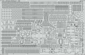 エデュアルド(53295) 1/350 USS Nimitz CVN-68 part1用エッチングパーツ(トランぺッター用)