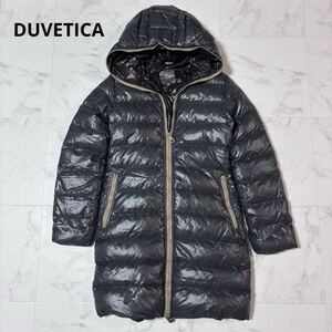 １円〜【美品】DUVETICA ACE デュベティカ アチェ ダウンコート ダークグレー サイズ38 （M）