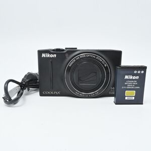 Nikon デジタルカメラ COOLPIX (クールピクス) S8200 ノーブルブラック S8200BK