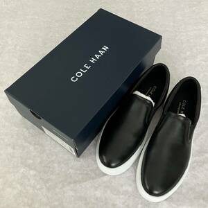 新品 COLE HAAN コールハーン GP RLLY SLPON SNKR グランドプロ ラリー スリッポン スニーカー 10M 27.5 黒 ブラック C31754