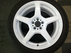 エモーション T5R 17x7.0J +48 PCD100 5H 215/45R17 プリウス カローラ インプレッサ ワーク