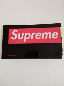 SUPREME BOX LOGO ステッカー　赤　比率違い