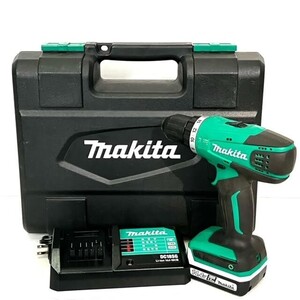 仙4 Makita MDF347D 充電式ドライバドリル 本体 マキタ 充電器 DC18SG バッテリー BL1415G ケース付 電動工具