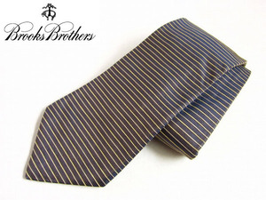 《美品》【Brooks Brothers】USA製/ブルックスブラザーズ/ストライプ/ネクタイ/IVY/トラッド/アメトラ/アメリカ製/D136