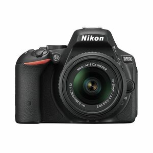 Nikon デジタル一眼レフカメラ D5500 18-55 VRII レンズキット ブラック 2416万画素 3.2型液晶 タッチパネル D