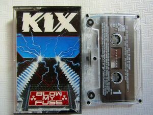 【再生確認済US盤カセット】KIX /Blow My Fuse (1988)キックス