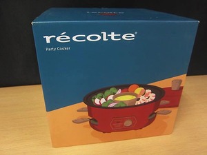 未使用 recolte レコルト パーティー クッカー RRF-3 なべ グリルパン 【h】