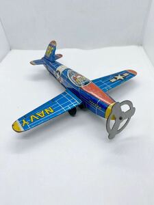 昭和レトロ ブリキ 当時物 戦闘機 飛行機 NAVY RF 駄菓子